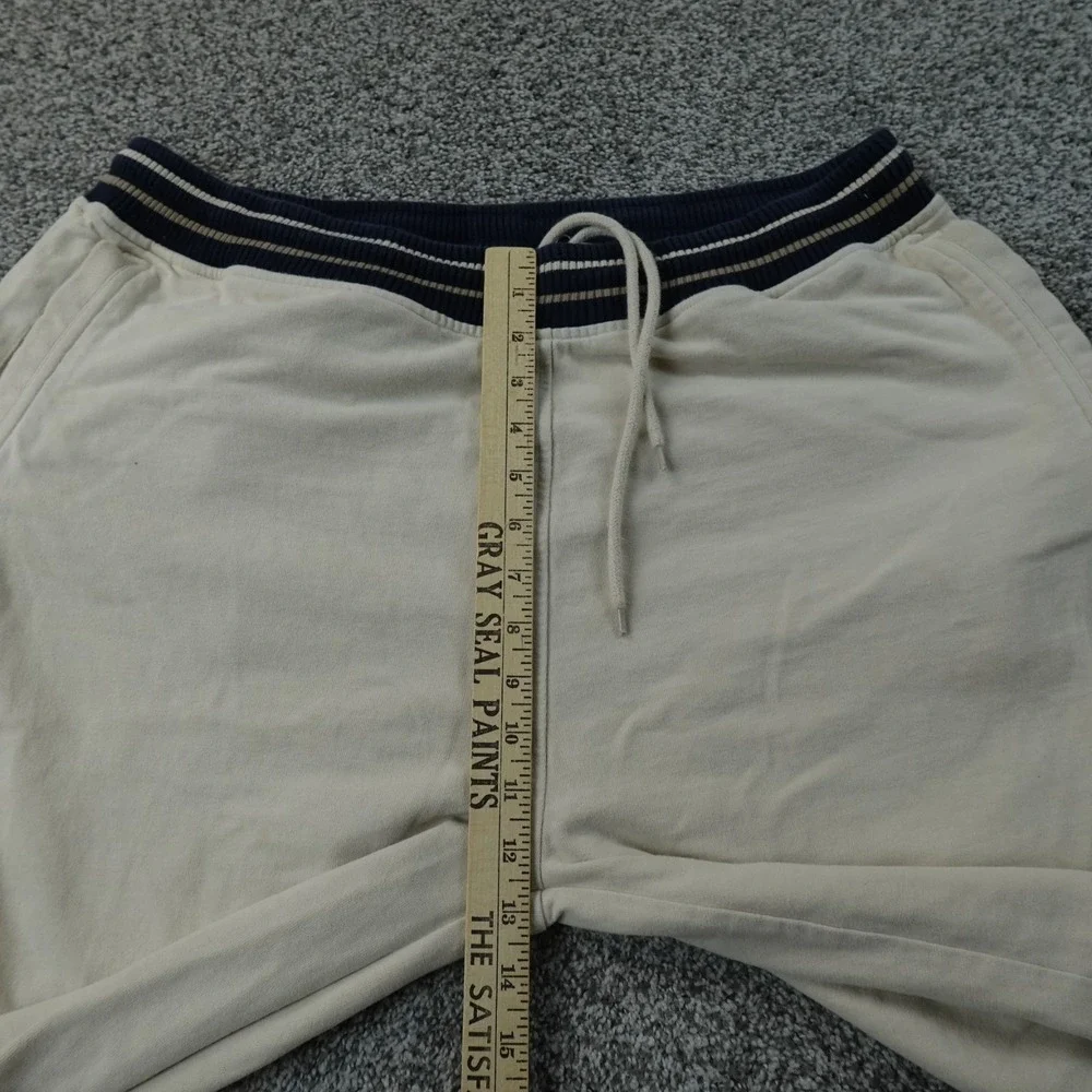 VTG Sean John Pants Mens 2XL‎ Beige Tan Drawstring Jogger Sweatpants Hip Hop Y2K